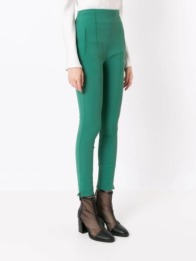 Gloria Coelho High waist legging Groen
