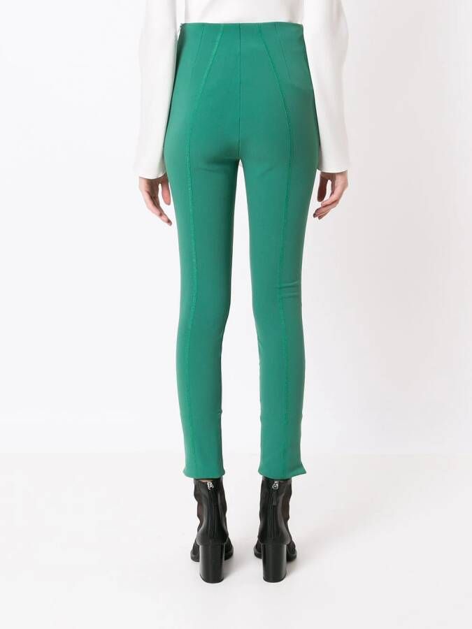 Gloria Coelho High waist legging Groen