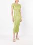Gloria Coelho Mini-jurk verfraaid met pailletten Groen - Thumbnail 2