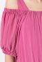 Gloria Coelho Off-shoulder jurk Roze - Thumbnail 5
