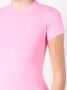 Gloria Coelho T-shirt met ronde hals Roze - Thumbnail 5