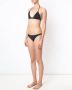 Gloria Coelho triangelige gebreide bikinitop Zwart - Thumbnail 2