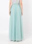 Gloria Coelho Tulen maxi-rok Groen - Thumbnail 4