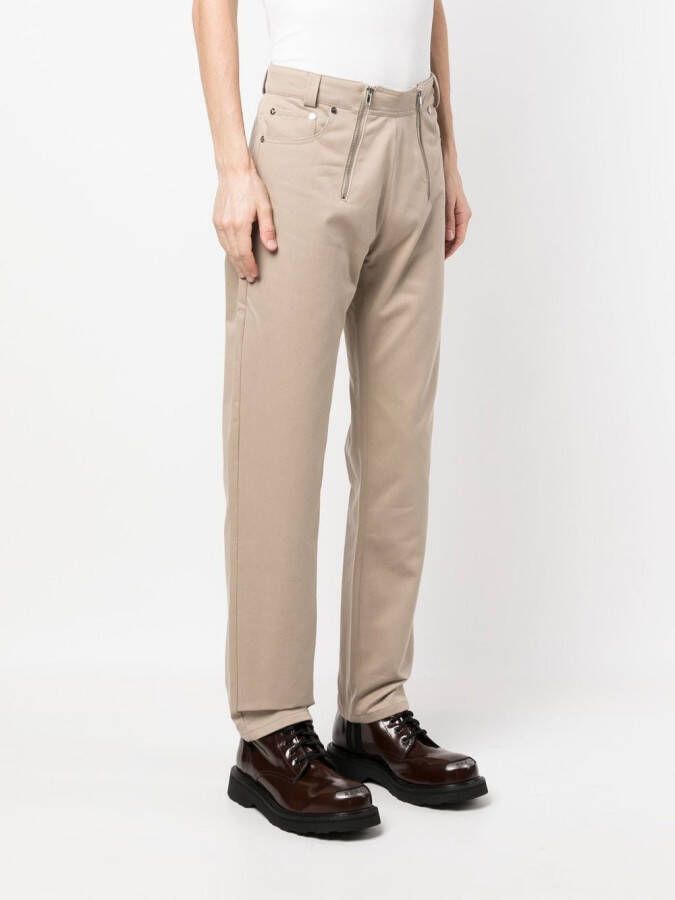 GmbH Chino met ritsdetail Beige