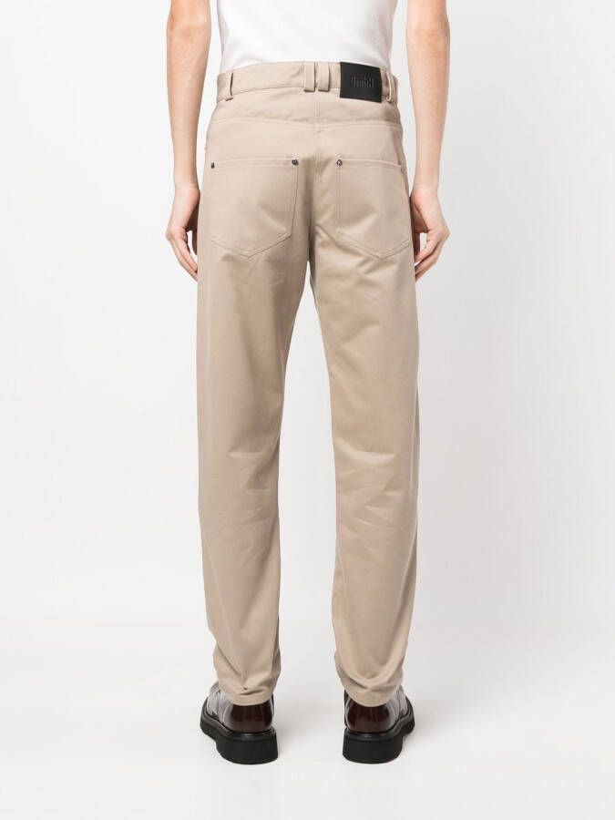 GmbH Chino met ritsdetail Beige