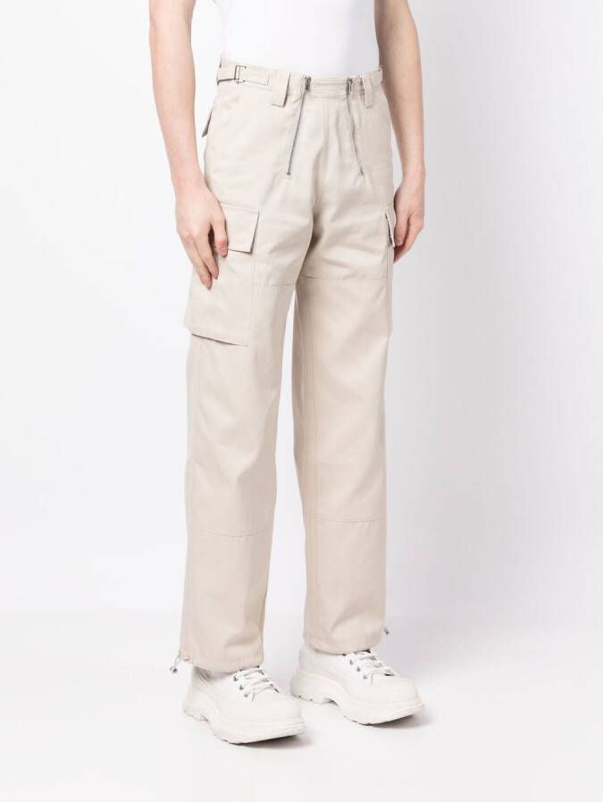 GmbH Chino met logopatch Beige