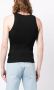 GmbH Tanktop met logoprint Zwart - Thumbnail 4