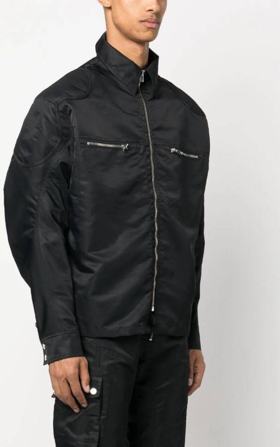 GmbH Shirtjack met rits Zwart