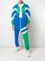 God's Masterful Children Gestreepte trainingsbroek Blauw - Thumbnail 1