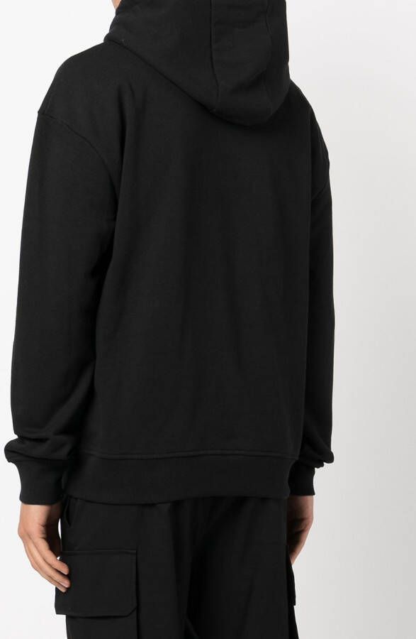 God's Masterful Children Hoodie met print Zwart