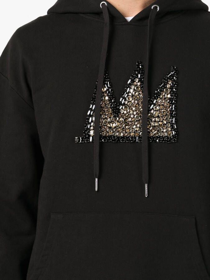 God's Masterful Children Hoodie met print Zwart