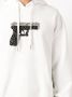 God's Masterful Children Hoodie verfraaid met kristallen Wit - Thumbnail 5