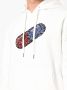 God's Masterful Children Hoodie verfraaid met kristallen Wit - Thumbnail 5