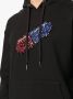 God's Masterful Children Hoodie verfraaid met kristallen Zwart - Thumbnail 5