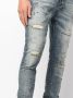 God's Masterful Children Jeans verfraaid met kristallen Blauw - Thumbnail 5