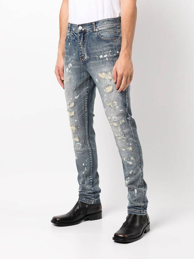 God's Masterful Children Skinny jeans Blauw