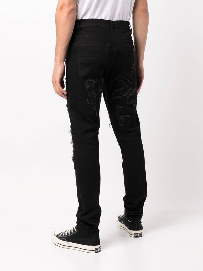 God's Masterful Children Skinny jeans Zwart