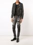 God's Masterful Children zipped ripped skinny jeans Zwart - Thumbnail 2