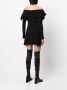 Goen.J Asymmetrische mini-jurk Zwart - Thumbnail 4