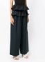 Goen.J Broek met wijde pijpen Blauw - Thumbnail 3