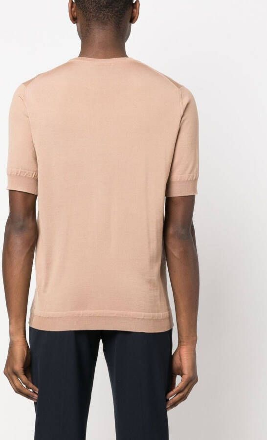 GOES BOTANICAL T-shirt met ronde hals Beige
