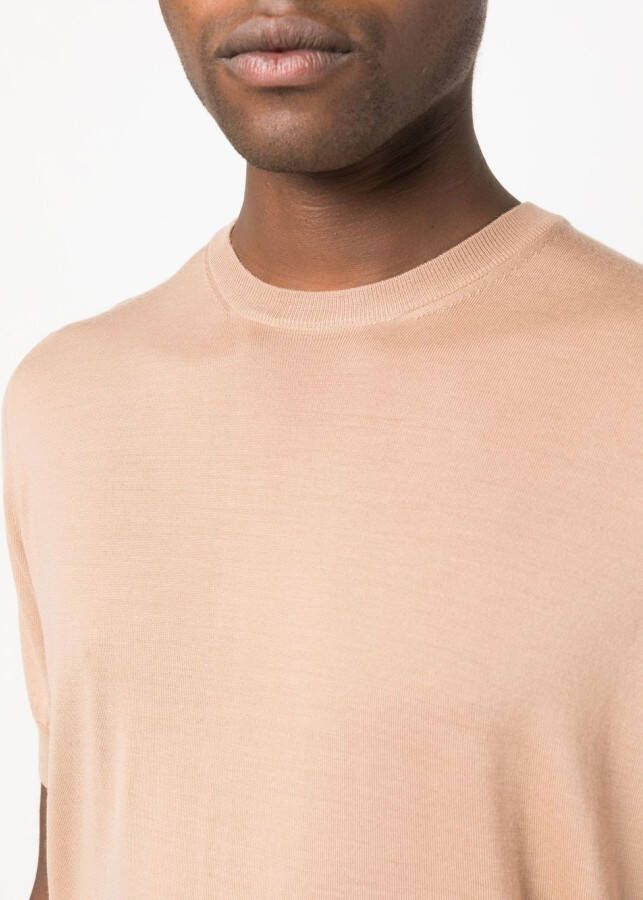 GOES BOTANICAL T-shirt met ronde hals Beige
