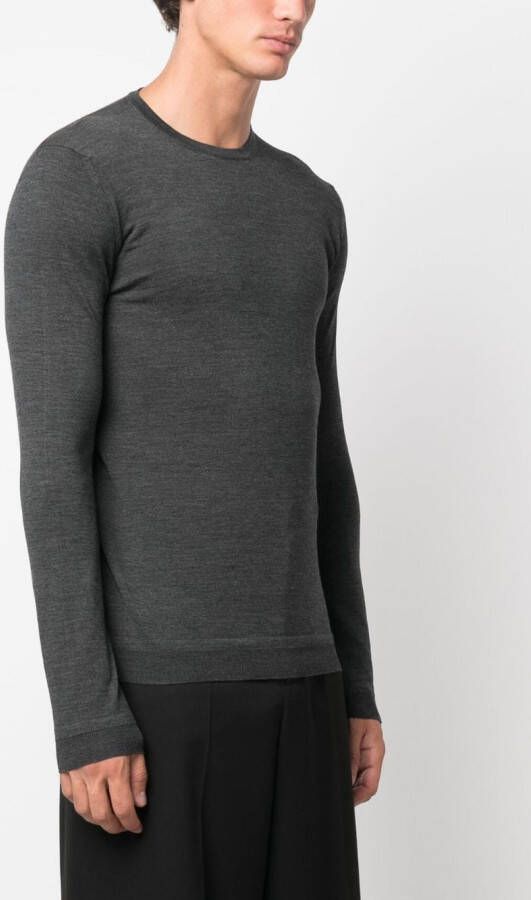 GOES BOTANICAL Trui met ronde hals Grijs