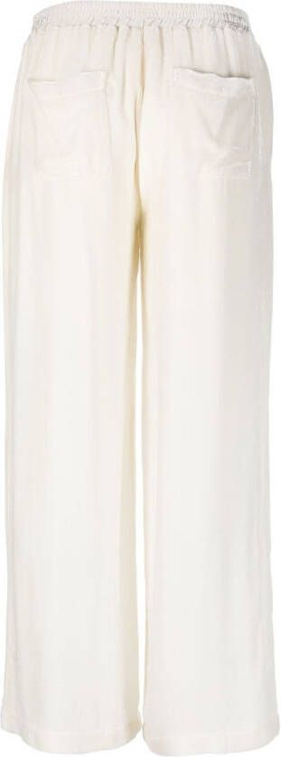 Gold Hawk Broek met wijde pijpen Wit