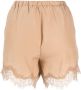 Gold Hawk Shorts met kant Beige - Thumbnail 2