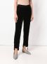Gold Hawk cropped broek met samengetrokken zijkanten Zwart - Thumbnail 3