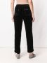 Gold Hawk cropped broek met samengetrokken zijkanten Zwart - Thumbnail 4