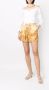 Gold Hawk Shorts met bloemenprint Goud - Thumbnail 2