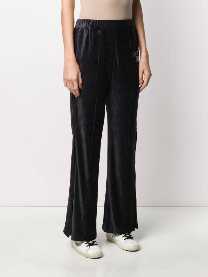 Golden Goose Broek met wijde pijpen Blauw