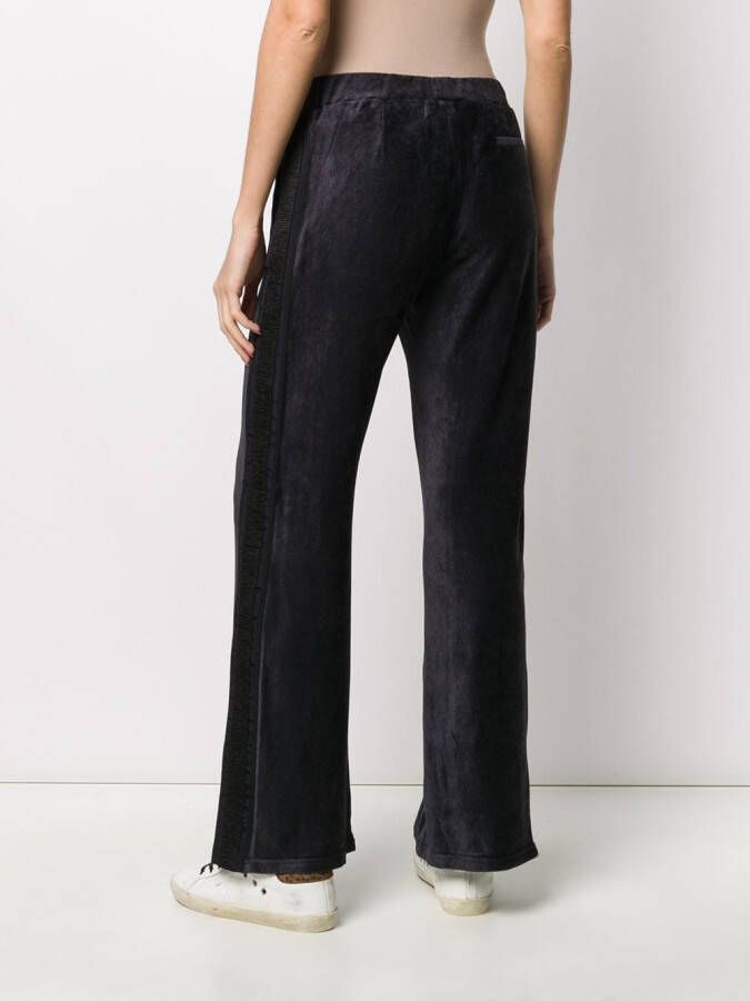 Golden Goose Broek met wijde pijpen Blauw