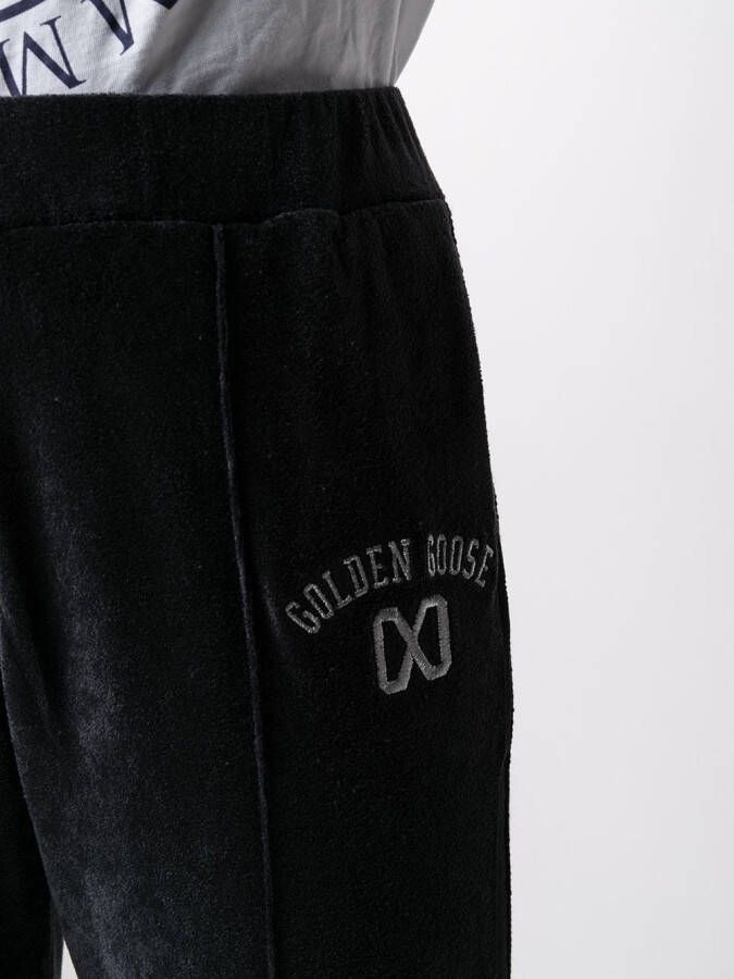 Golden Goose Broek met wijde pijpen Blauw