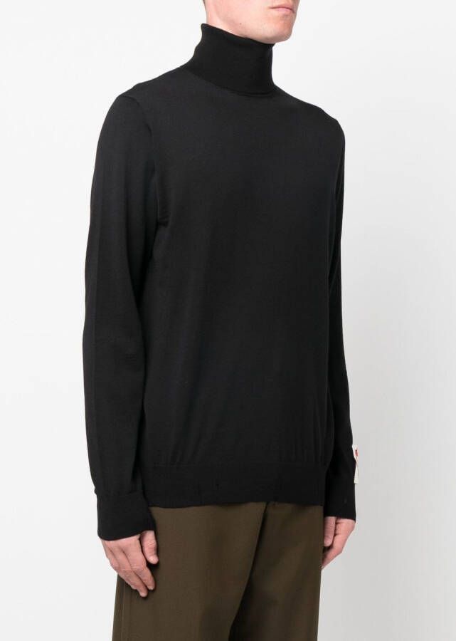 Golden Goose Coltrui met logo Zwart