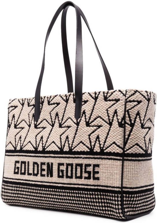 Golden Goose East-West California schoudertas Beige