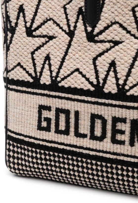 Golden Goose East-West California schoudertas Beige