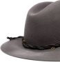 Golden Goose Fedora hoed met brede rand Grijs - Thumbnail 2