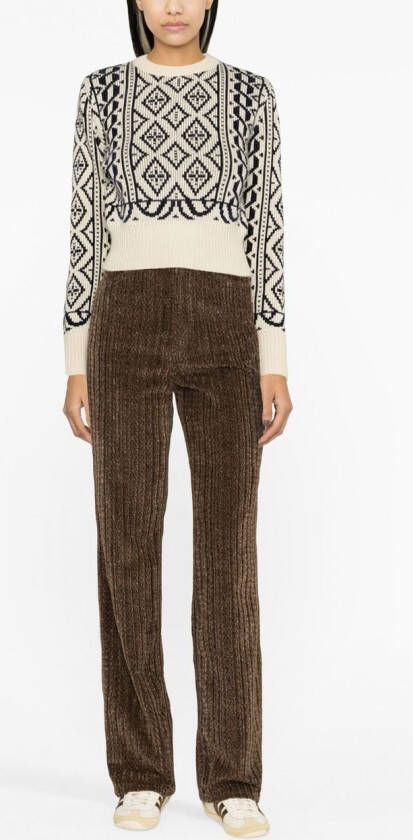 Golden Goose Cropped trui Beige