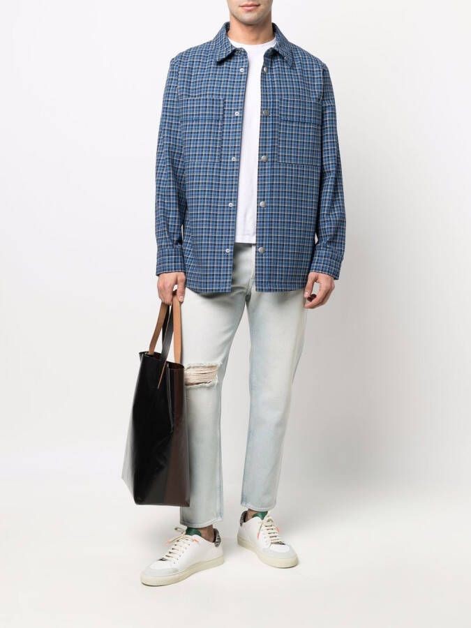 Golden Goose Gerafelde jeans Blauw