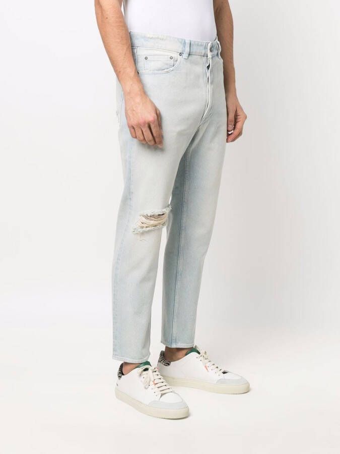 Golden Goose Gerafelde jeans Blauw