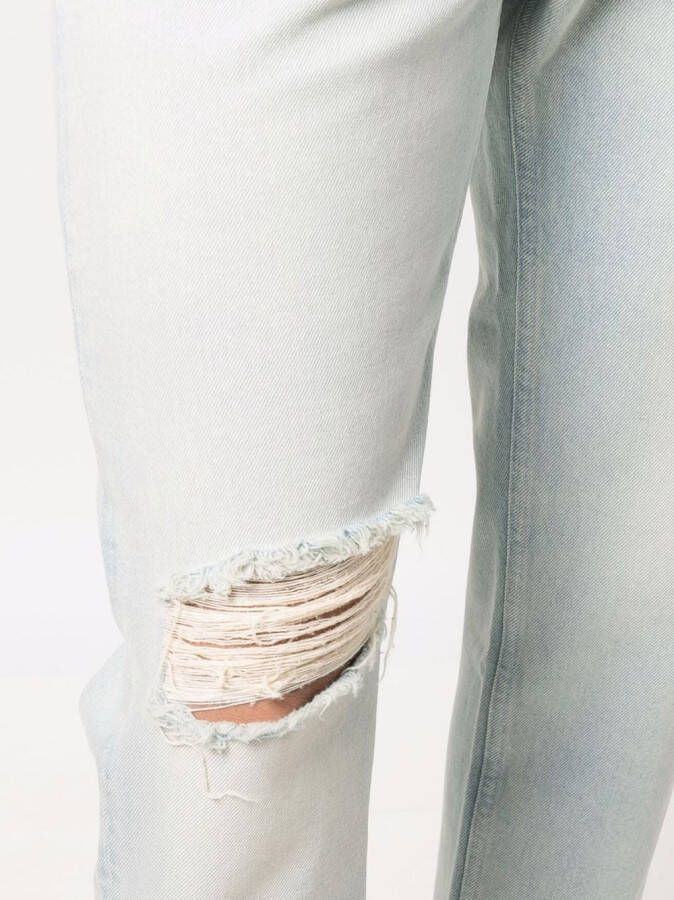 Golden Goose Gerafelde jeans Blauw