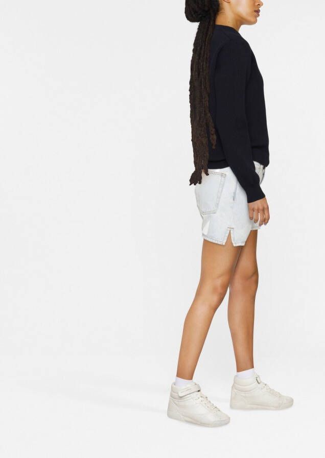 Golden Goose Gerafelde trui Blauw
