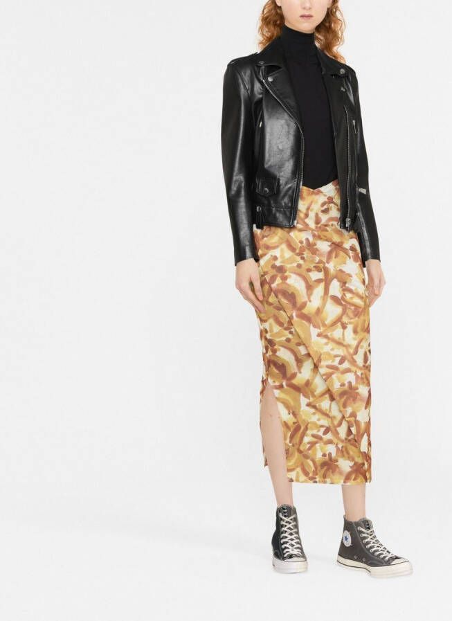 Golden Goose Getailleerde coltrui Zwart