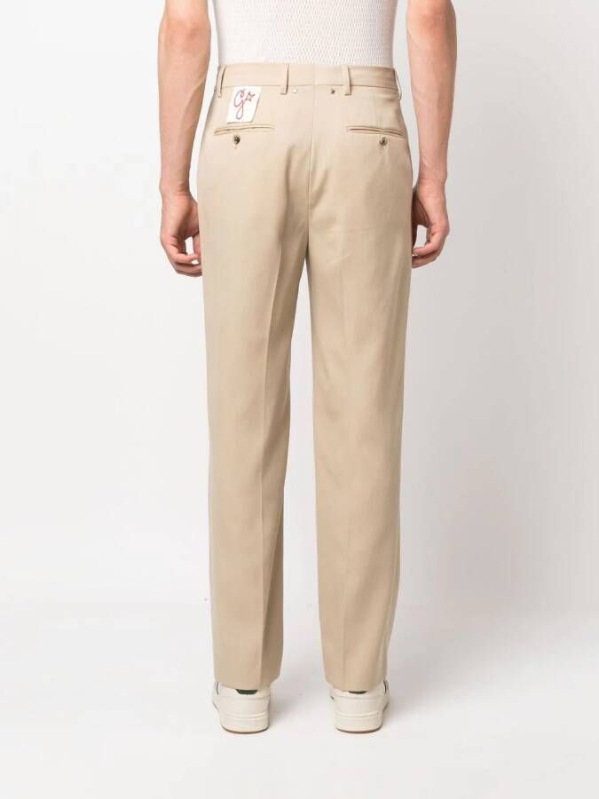 Golden Goose High waist broek Beige