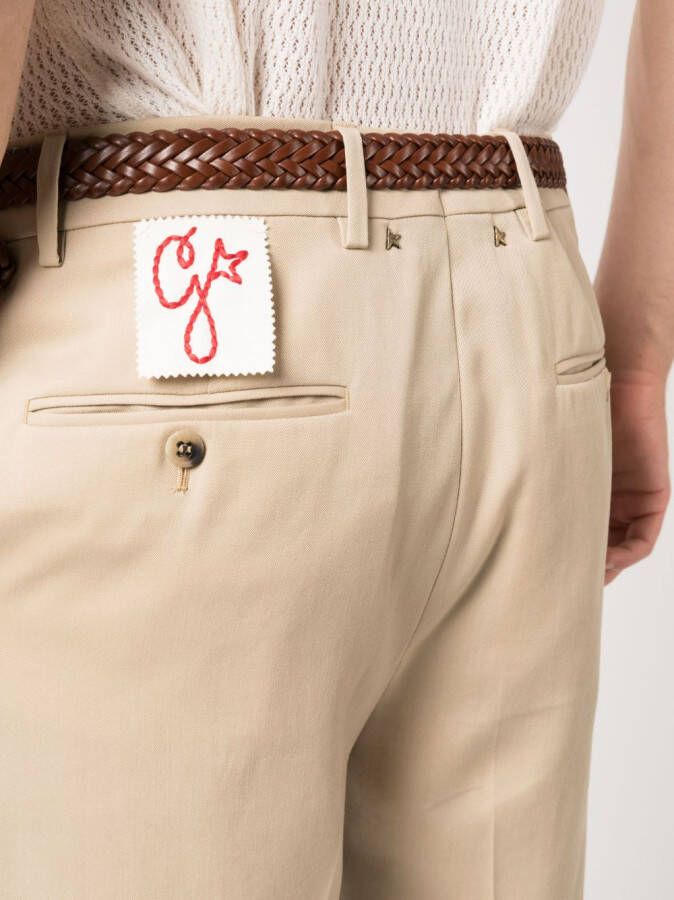Golden Goose High waist broek Beige