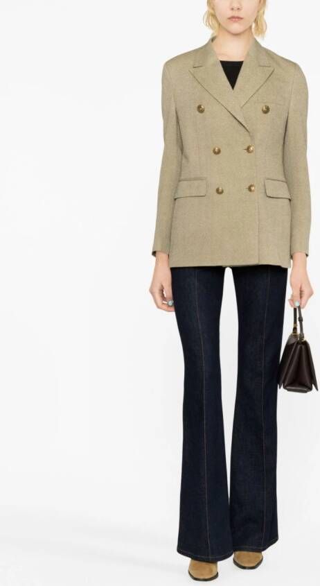 Golden Goose Blazerjurk met dubbele rij knopen Beige