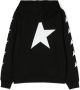 Golden Goose Kids Hoodie met sterrenprint Zwart - Thumbnail 2