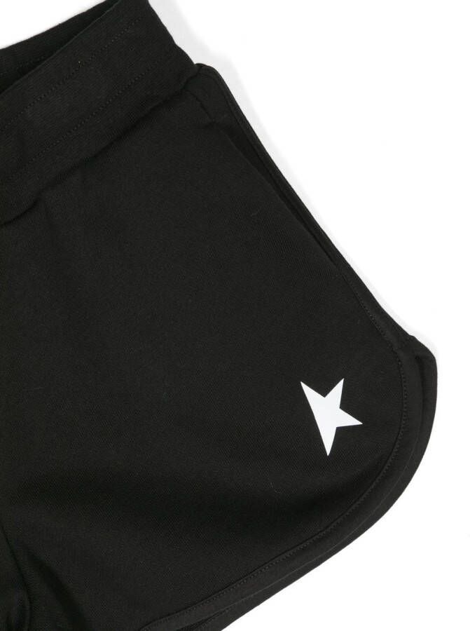 Golden Goose Kids Shorts met sterrenprint Zwart